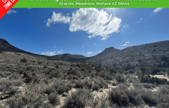10 Acre Lot in Meadview, Mohave Arizona