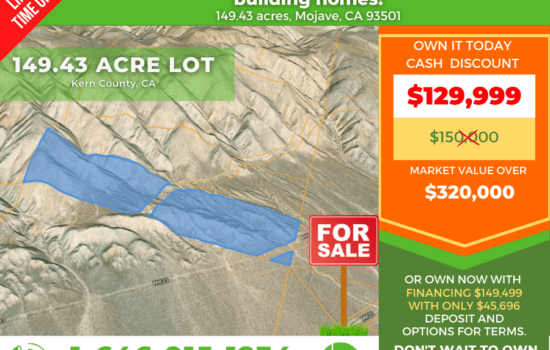 149.43 Acres Lot in Mojave, CA