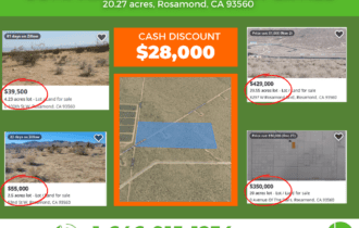 Comparing Nearby Properties, Rosamond, CA