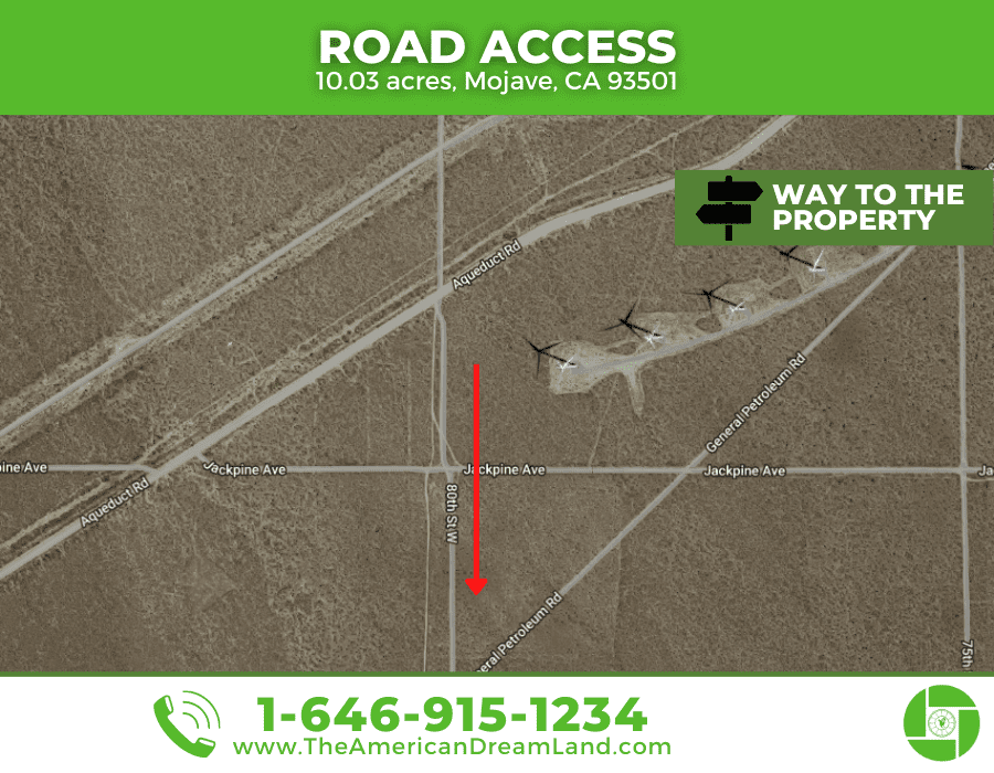 Road Access, Mojave, CA
