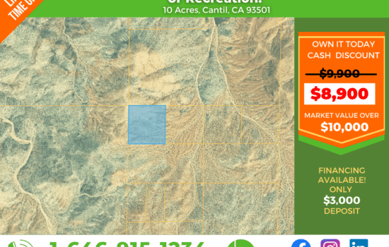 10-Acre Property in Cantil, CA
