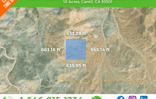10 Acre Property in Cantil, California