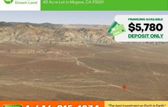 40 Acre Lot for Sale in Mojave, California