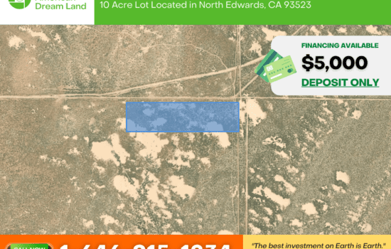 10 Acre Lot in North Edwards, California
