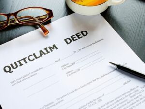 quit claim deed
